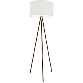 Azzardo staande lamp Finn, koperwit, AZ3009, E27, 1x60W, IP20, 45cm, wit-koper