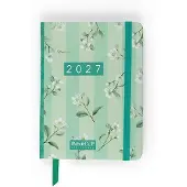 Paperclip Pocket Agenda Pink Stripes A6 –