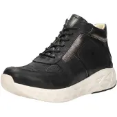Wolky Sneakers hoog 'Pep' zwart
