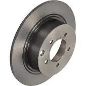 Brembo Remschijf 08C24711 achter, volledig, 1 Stuk