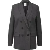 QS Blazers donkergrijs / wit