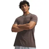 Under Armour Left Chest Logo T-Shirt Bruin Zwart
