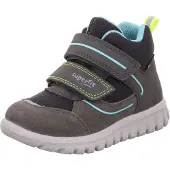 Superfit Wandelschoen 'SPORT7 MINI' turquoise / donkergrijs / zwart