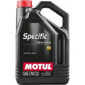 Motul Motorolie 59310 Specific 508/509 0W20 5L