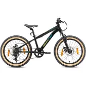 Bikestar kinderfiets MTB Staal 7speed 20inch zwart
