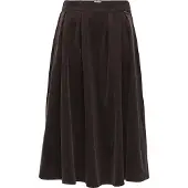ONLY Onlmaila-nessa Corduroy Lange Rok Dames Bruin S