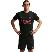 Nike Paris Saint-Germain Strike Trainingsset 2026-2027 Zwart Felrood Donkerblauw