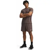 Under Armour Vanish Woven Seamless Trainingsset Donkerbruin Zwart Wit
