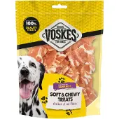 Voskes 10x Hondensnacks Original Filets Kip & Kabeljauw 400 gr
