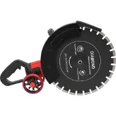 OEM Betonsnijder, stofvrij gebruik, krachtige 4000W motor, rood