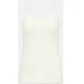 Mey Spaghettitop Serie Wool&Silk Wit | Maat 40