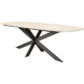 AVH-Collectie Derby dining tafel 240x100x77 cm terre