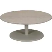 AVH-Collectie Lido lounge tafel 60x60x30 cm latte polystone travertine