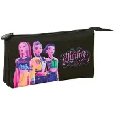 Safta K-pop Demon Hunters etui, zwart. Mannenmodel, zwart. One size