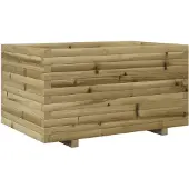 vidaXL Plantenbak 90x60x49,5 cm geïmpregneerd grenenhout