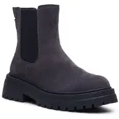 Hush puppies Rose Chelsea Leder Dames Charcoal Hakken Chelsea Boots