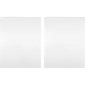 vidaXL Spiegelfolies 2 stuks zelfklevend 90x150 cm PET