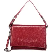 Desigual schoudertas Half Logo Venecia 4.0 Crossbody Bag Garnet donkerrood