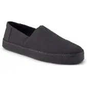 Toms Alpargata Premium Leer Heren Forged Iron Espadrilles