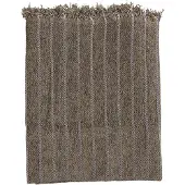 Clayre & Eef Plaid 125x150 cm Grijs Polyester Deken