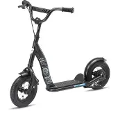 Bikestar Classic, autoped, 10 inch, zwart unisex