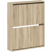 vidaXL Wandgemonteerde Schoenenkast ZWOLLE 71 x 17 x 86 cm
