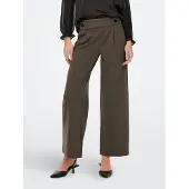 JDY Broek 'Geggo' donkerbruin