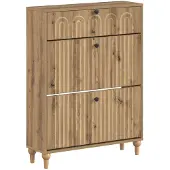 vidaXL Schoenenkast ALKMAAR 78 x 24 x 103 cm Bewerkt hout