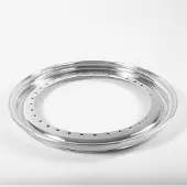 Bbs buitenbeddels voor velgen, buitenring, 0.5x17, BBSAR0570AL, 34-gaats, aluminium