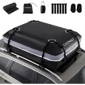 Northix Dakbox voor auto, 450 liter, waterdicht PVC, antislipmat, slot