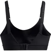 Under Armour Infinity-sportbeha voor dames, medium ondersteuning (Zwart)