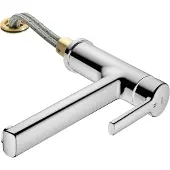 NABER KWC Luna E4 raamfitting, spoelwastafelkraan, chroom, voor hoge druk