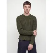 Jack & Jones Trui 'JJEDOVER' olijfgroen