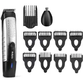 BaByliss Tondeuse à barbe T815E Noir et Gris