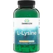 Swanson Health L-lysine Free Form 500 mg (300 Capsules)