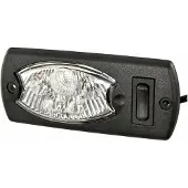 Hella Interieurverlichting, 24V, 1,2W, LED, helder glas, , geschikt voor onder andere TEREX
