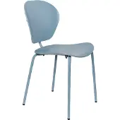 Zuiver The Ocean Chair Eetkamerstoel Blauw