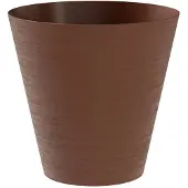 TeraPlast Plantenpot Hoop rond Clay bruin 20 cm - Kunststof