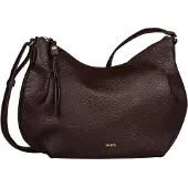 Gabor schoudertas Sedine Hobo Bag Dark Brown donkerbruin