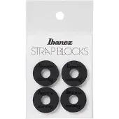 Dunlop ISB4-BK Sillicone Strap Blocks Zwart (4 Stuks)