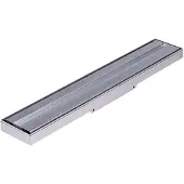 Pluggit PluggLine Design-afdekking met midden roestvrij staal of midden geïntegreerde vloerbedekking, PL203-1