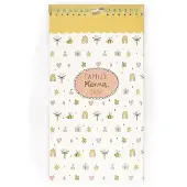 Paperclip Familieplanner Flower Pattern 2027 –