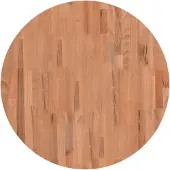vidaXL Tafelblad rond Ø70x4 cm massief beukenhout