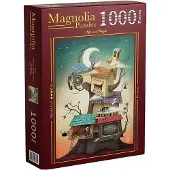 Magnolia legpuzzel House on the Tree 1000 stukjes multicolor.