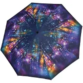 Doppler paraplu Modern.Art Magic Printed Pattern Stardust paars