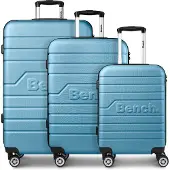 Bench Seattle 4 wielen Kofferset 3-delig blauw
