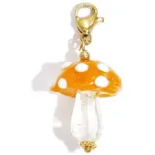 Yehwang Sieraden bedel paddenstoel oranje diy - Oranje