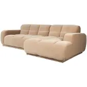 Zuiver Bank Hazel 3,5-Seater Sofa Right Beige