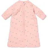 HEMA Babyslaapzak met afneembare mouwen katoen 3tog bloemen lichtroze (lichtroze)