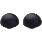 Charme Bijoux Magneet oorbellen- zwart -hout -12mm- geen gaatje-
